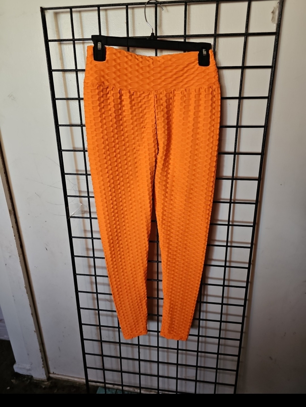 New Mix Orange Textured Men's Joggers